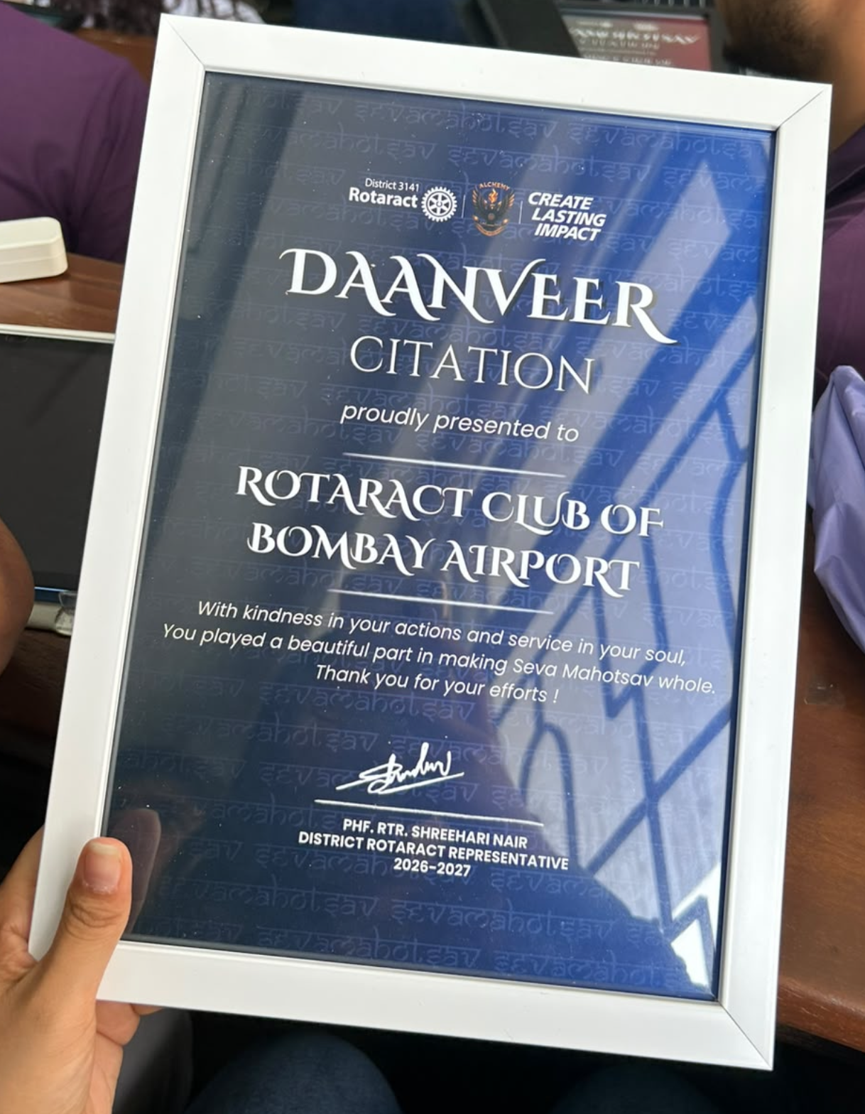 Daanveer Citation